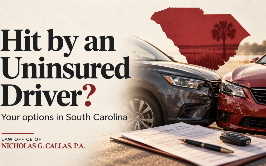 What Happens If the Driver Who Hit You Has No Insurance in South Carolina?